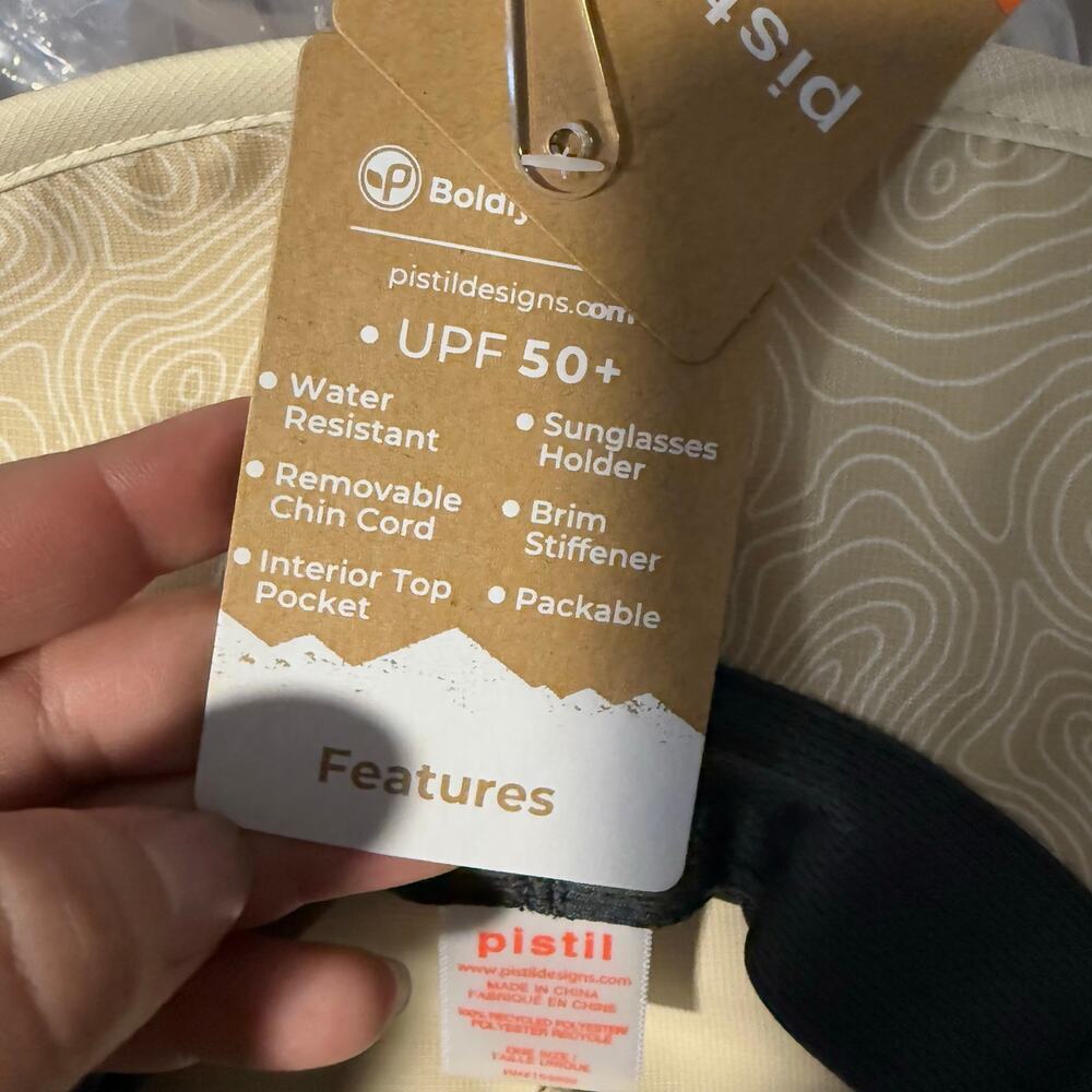 Pistil Men's Tan Dalton Sun Hat - Picture 5 of 5